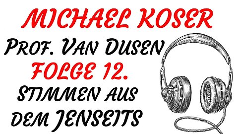 KRIMI Hörspiel - PROFESSOR VAN DUSEN - Folge 12 - STIMMEN AUS DEM JENSEITS (1980) - TEASER