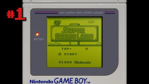 Super Mario Land (Gameboy 1989) SUPER RETRO! | Let's Play! #1