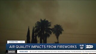 As towns prepare fireworks shows, some residents impacted by air quality