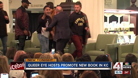 Queer Eye’s Fab Five celebrate book launch, time in Kansas City at sold-out library event