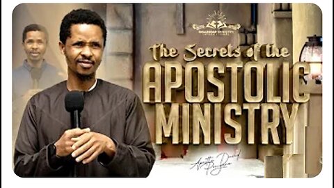 Apostolic Ministry: Secrets Of The Apostolic Ministry Episode1_David Poonyane