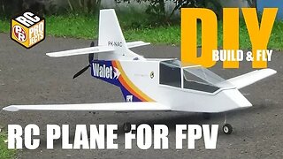 How to Build "Walet" - FPV RC Plane