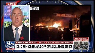 Rep Brian Mast: Where's The Outrage From Hamas' Civilian Casualties?