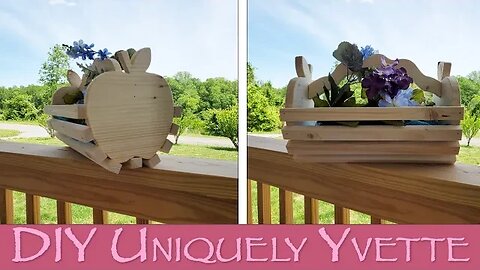 Apple Basket | Woodworking | Scroll Saw Project