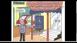 Turma Da Mônica Um Apres. No Mundo Mágico Das Histórias Em Quadrinhos [P. o V. Caso Não Consiga Ler]