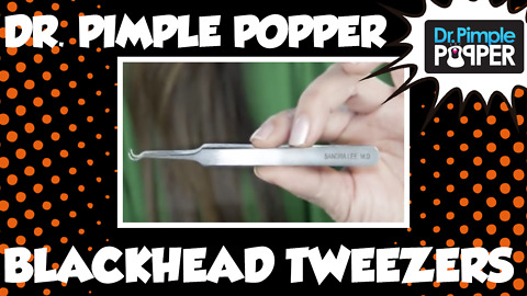 Official Dr. Pimple Popper Blackhead Tweezers