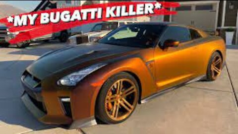 Transforming my Nissan GTR into the Bugatti Killer