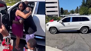 Ray J Surprises Wife Princess Love With A Maybach SUV For Her 39th B-Day! 🚘