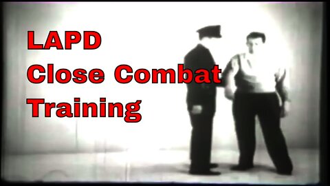 LA Police Department Judo Training Video