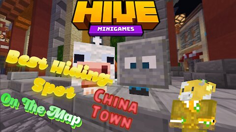 Minecraft Bedrock on the Hive. Best hiding spot for the map China Town!