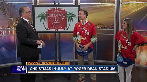 Christmas in July at Roger Dean Stadium on July 21