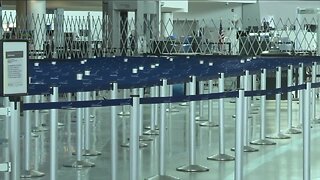 Buffalo Niagara International Airport "eerie and quiet" during COVID-19