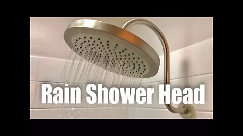 10” Rain Shower Head and “S” Long Shower Arm with Flange (Satin Nickel) by Modona review