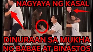 BINAB0Y! LALAKE NAGYAYA NG KASAL DINURAAN SA MUKHA NG BAB@E AT IPINAHIYA SA VIDEO