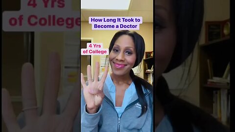 How Long Does it Take to Become a Family Doctor? 👩🏾‍⚕️ #shorts