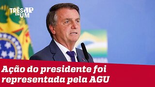 Bolsonaro aciona STF sobre valor do ICMS nos combustíveis