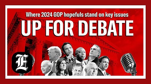 Up for Debate: Trump, DeSantis, and 2024 GOP hopefuls' stance on crime