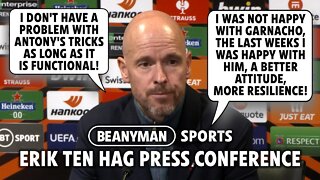 'I DON'T have a problem with Antony's tricks! IF FUNCTIONAL!' | Man Utd 3-0 Sheriff | Erik ten Hag
