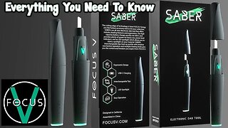 Focus V Saber Unboxing, Button Tutorial & 1st Dab With The Carta 2!