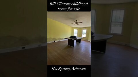 Bill Clinton’s Childhood Home For SALE 😳 You might be Shocked by the Price… #historichomes