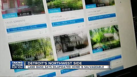 Taking Action: Thousands of Detroit homes in Land Bank limbo