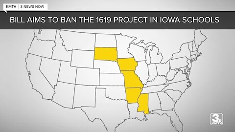 Iowa bill looks to ban teaching the 1619 Project in schools