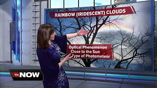 Geeking Out: Rainbow clouds