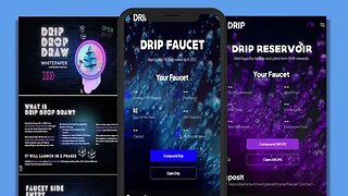 💧DRIP NETWORK THE PASSIVE INCOME KING NEW UI IS LIVE!!!🚰💰