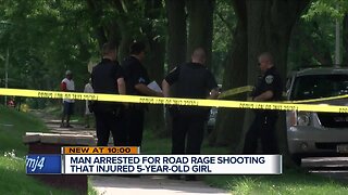 Man arrested for road rage shooting that injured 5-year-old girl