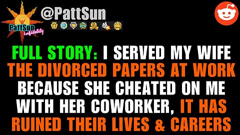 FULL STORY: Wife cheated on me with a coworker so I served her at work, it ruined both their lives