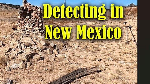 METAL DETECTING in New Mexico (FOUND COINS) Ep9