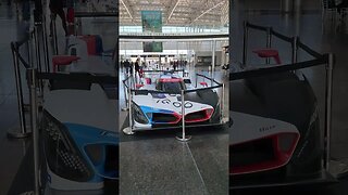 Race car in an Airport!