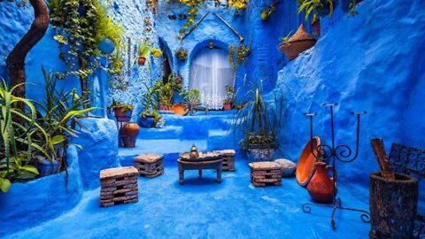 Chefchaouen: Blue City Morocco! it's a Smokers Paradise!