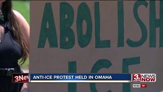 Anti-ICE protest held in Omaha
