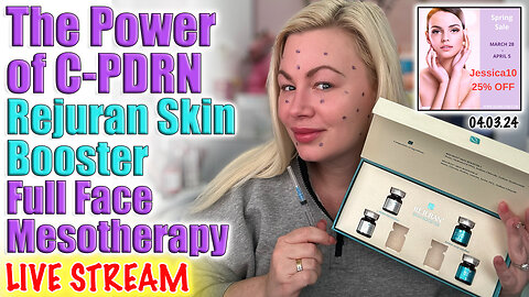 Live The Power of C-PDRN, Rejuran Skin Booster Full Meso, Glamcosm | Code Jessica10 Saves you Money