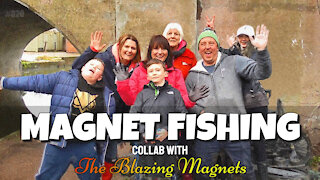MAGNET FISHING Collab With the Blazing Magnets. Hat Factory Finds.