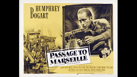 "Passage to Marselle" (1944) Humphrey Bogart & Claude Rains