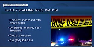 Las Vegas police seek information on deadly stabbing