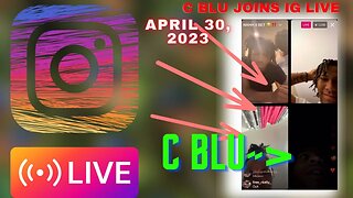 Cblu Hops On Opp Instagram Live To Troll😂 *Gets Heated* (30/04/23)