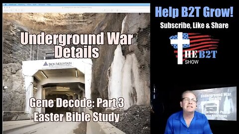 THE INVISBLE WAR, Underground War Details! Gene Decode: Part 3 - California, Denver, Colorado