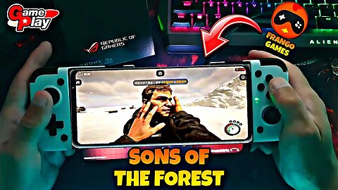 SONS OF THE FOREST: Game play feita no celular Android usando o Caiji (Frango-Games) Cloud