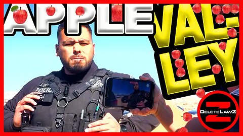 APPLE VALLEY FULL-STOP Constitutional #Law #Scholar vs #Cops gets SCHOOLED #1A Know your Rights