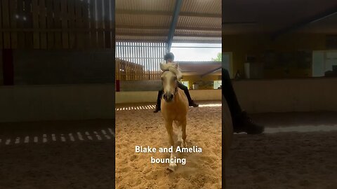 Coming on Blake and Amelia #shortsfeed #bareback #youtubeshorts #fypシ #viralvideo #horse #ridinglife