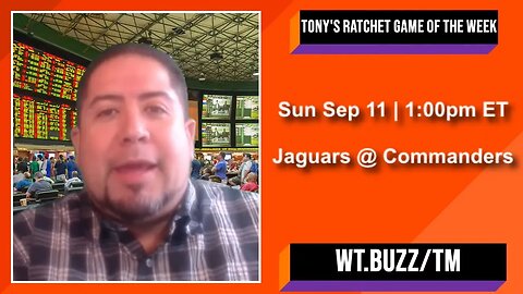 NFL Picks and Predictions | Jaguars vs Commanders Betting Preview | NFL Week 1 Ratchet Free Play