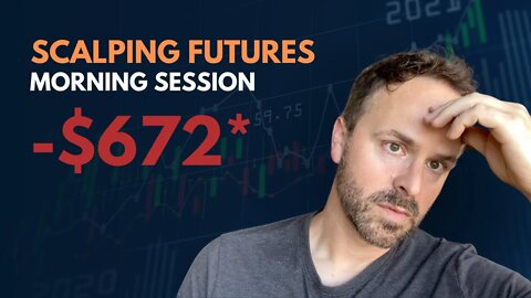 WATCH ME TRADE | -$672 LOSS | DAY TRADING Nasdaq Futures Trading Scalping Day Trading