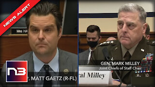 Matt Gaetz Opens Up Can Of Whoop A** On Gen. Milley Over What He Did During Afghanistan