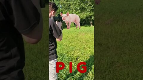 Playing Pig with Airsoft Guns Who is The Pig?? #shorts