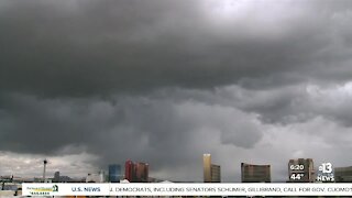 Timelapse: Cloud coverage over Las Vegas Strip