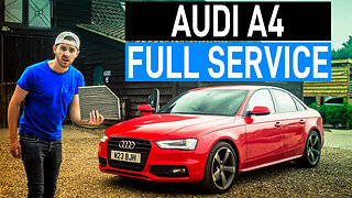 THE EASIEST WAY TO SERVICE YOUR AUDI A4!