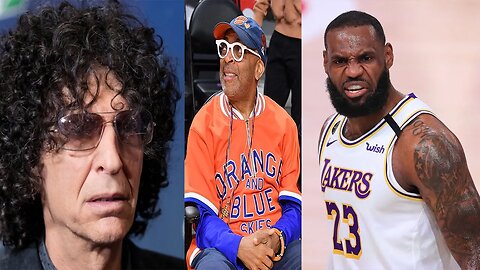 WOKE Howard Stern says Black NBA players are RACIST because they WON'T speak to him at games!